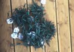 Christmas tree lights 4 sets inside lights