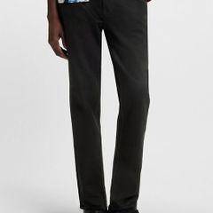 HUGO BOSS Men's Brody Jeans, Black, Large L, 34W x 34L