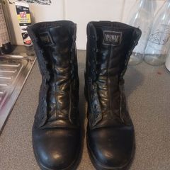 Hand Magnum Stealth Leather Patrol Boots