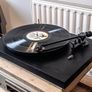 Pro-Ject debut turntable upgraded version with better plater Ortofon included with the original cover Image 2