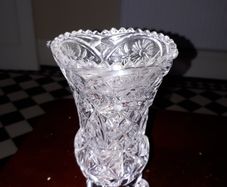 Beautiful Crystal Small Vase