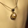 Sterling Silver Freshwater Cultured Pearl Pendant and Chain Image 8