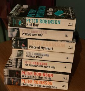 7 x Peter Robinson books inspector banks series
