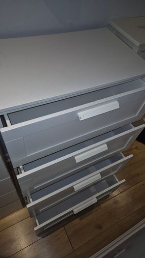 White Ikea Drawers
