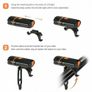 Bike Headlight Front Back light Set USB Rechargeable Bright 800 Lumen Image 9
