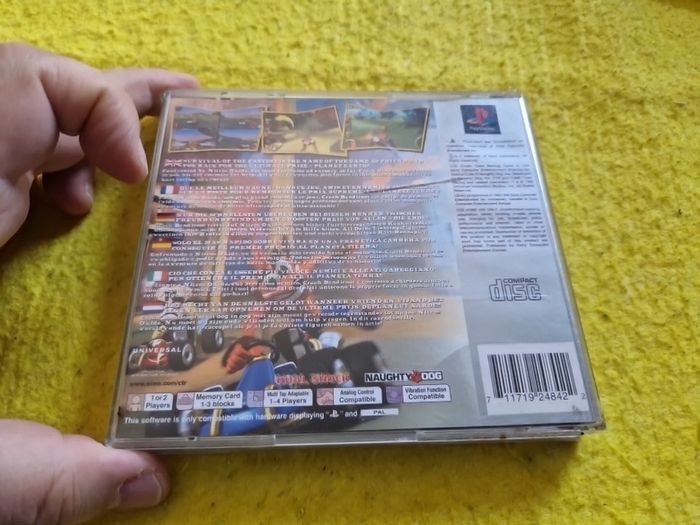 CTR Crash Team Racing Bandicoot PlayStation1 Ps1 PlayStation2 Ps2 Games Original