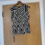 Classics Black Swirl Pattern Sleeveless Top.  S.14.  B.N.W.T. Image 3