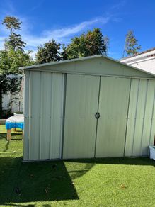 Metal shed