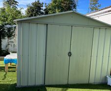 Metal shed