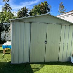 Metal shed