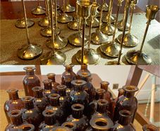 Wedding Decorations, Vases and Candle Holders