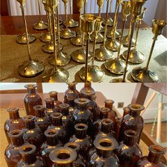 Wedding Decorations, Vases and Candle Holders