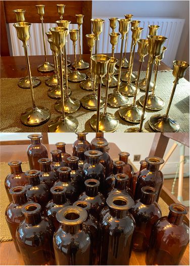 Wedding Decorations, Vases and Candle Holders