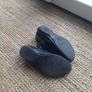 Clarks black leather shoes size 13.5 E Image 2