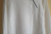 Q'neel  White Top  New 90% Linen
