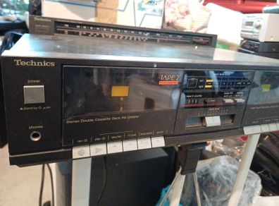 Technics Double cassette player.