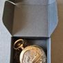 Quartz Vintage Style Pocket Watch, ussr cruiser Aurora commerative. Image 4