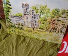 Irish castle art Kyle more abbey