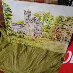 Irish castle art Kyle more abbey
