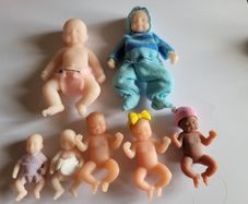 Mini Reborn babies - Mini brand and others + accessories