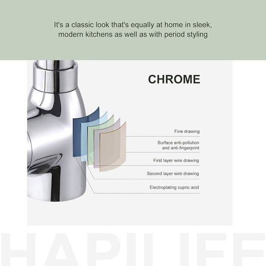 NEW SALE |  Single Lever Swivel Spout Modern Kitchen Sink Basin Mixer Tap