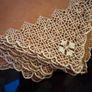 Vintage Embroidered Terracotta Napkin Set of 6 Image 3
