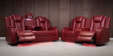 Ashbyrne Sofa cinema seats recliners with many features