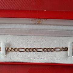 9ct gold solid bracelet