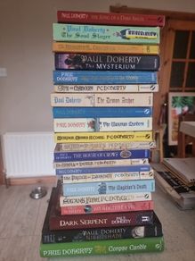 Large collection of Paul Doherty novels