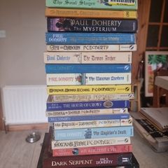 Large collection of Paul Doherty novels