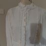 Size 8 Savida White Blouse Image 4