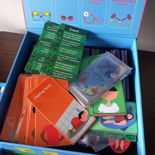 Playing CBT Cards Board game