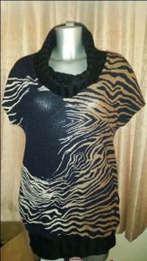 Mela Loves London sleeveles jumper size M/L UK12/14 EU40/42 Postage included