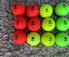 Seed golf balls per dozen  (4 dozen available)