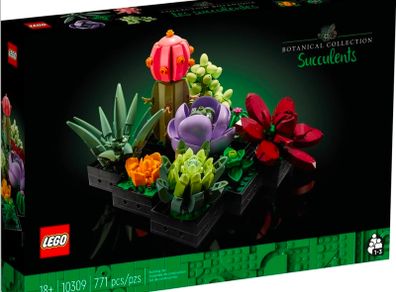 Lego botanical succulents