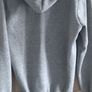 hoodie with print fits s SM small m new Image 3
