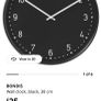 Ikea wall clock Image 3
