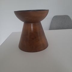 Beautiful wooden candle holder