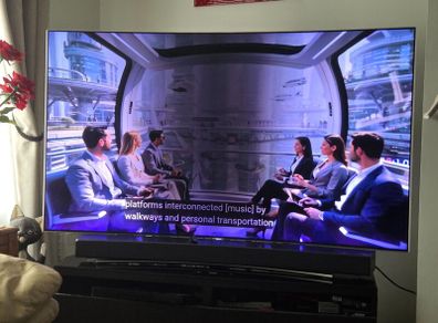Samsung 65 inch curved TV