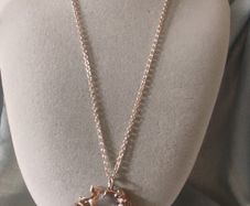 Vintage Children of Lir sterling silver necklace