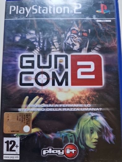 Guncom 2 Gun Com PlayStation2 Ps2 Games Original
