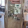 Large Silver Mirror Image 4