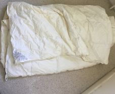 Goose down duvet