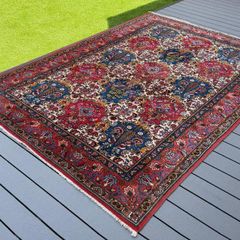 An Exquisite Fine Persian Kashan Rug Tree of Life Design 300 x 200 cm (9.8 x 6.6 ft)
