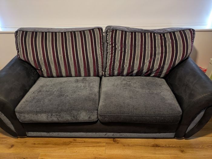 3 Seater Sofa with 2 Matching Armchairs