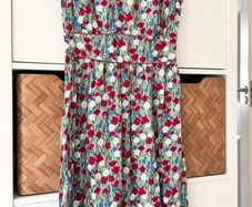 Seasalt Cornwall Floral Cotton Dress Size 10