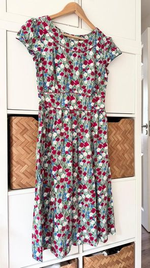 Seasalt Cornwall Floral Cotton Dress Size 10