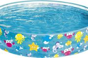 Fill-N-Fun Paddling Pool - 48 x 10 Inches, Blue, BW55028