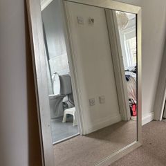 Silver Framed Mirror