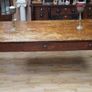 Large Antique Pine Farmhouse Table Image 2